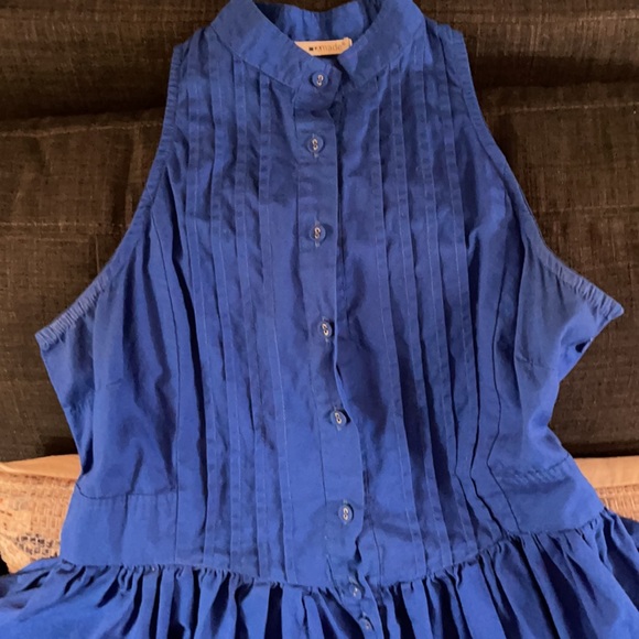 Women’s Blue Dress with Pockets from Anthrologie - Picture 5 of 6